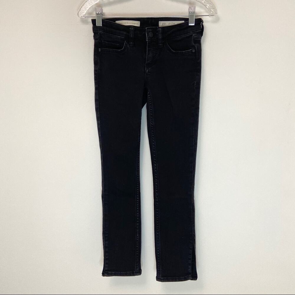 Pilcro and the Letterpress Black “Stet” Jeans